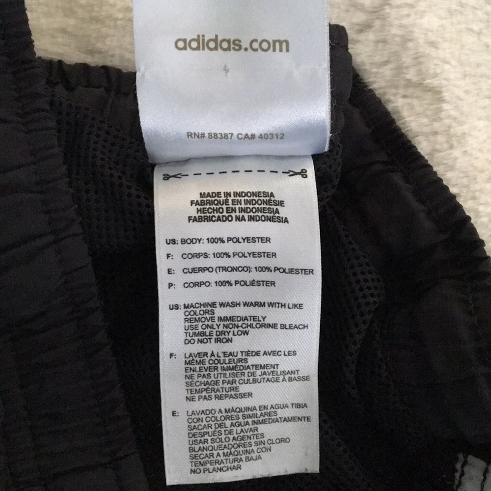 Classic Adidas Ankle Zip Track Pants - Picture 6 of 6